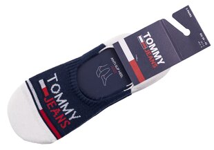 Носки-микроследки Tommy Hilfiger, 2 пары, темно-синие, белые, 100000403 002 17900 цена и информация | Мужские носки | kaup24.ee