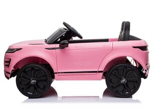 Kahekohaline elektriauto Lean Range Rover Evoque, roosa цена и информация | Электромобили для детей | kaup24.ee