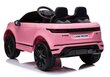 Kahekohaline elektriauto Lean Range Rover Evoque, roosa hind ja info | Laste elektriautod | kaup24.ee