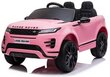 Kahekohaline elektriauto Lean Range Rover Evoque, roosa цена и информация | Laste elektriautod | kaup24.ee