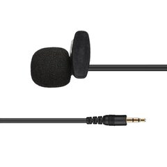 Подключаемый микрофон, черный. цена и информация | Микрофоны | kaup24.ee