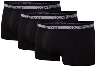 Мужские боксеры Calvin Klein COOLING TRUNK, 3 пары, черные, NB1799A 001 12469 цена и информация | Мужские боксеры | kaup24.ee