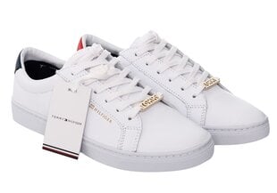 NAISTE TOSSUD TOMMY HILFIGER ESSENTIAL SNEAKER, VALGE FW0FW03682 020 12179 hind ja info | Naiste spordi- ja vabaajajalatsid | kaup24.ee