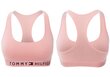 NAISTE SPORDIRINNAHOIDJA TOMMY HILFIGER BRALETTE, ROOSA UW0UW02037 625 13249 цена и информация | Rinnahoidjad | kaup24.ee