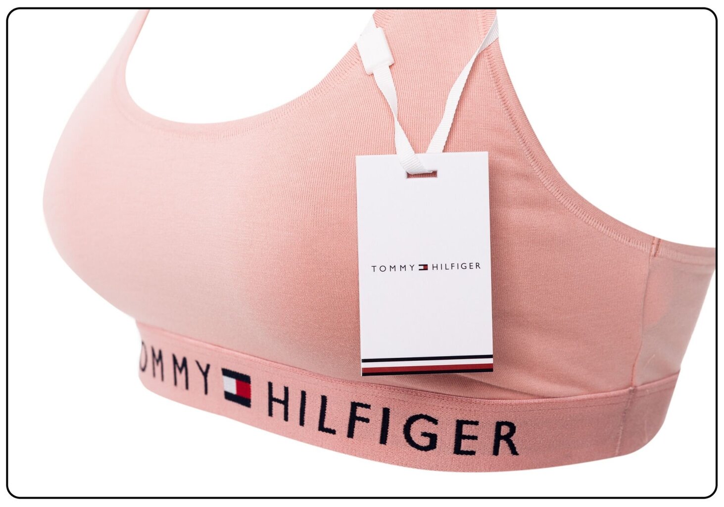 NAISTE SPORDIRINNAHOIDJA TOMMY HILFIGER BRALETTE, ROOSA UW0UW02037 625 13249 цена и информация | Rinnahoidjad | kaup24.ee