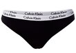 CALVIN KLEIN NAISTE BIKIINIPÜKSID, 3 PAARI, MUST/VALGE/HALL QD3588E 999 14829 цена и информация | Naiste aluspüksid | kaup24.ee