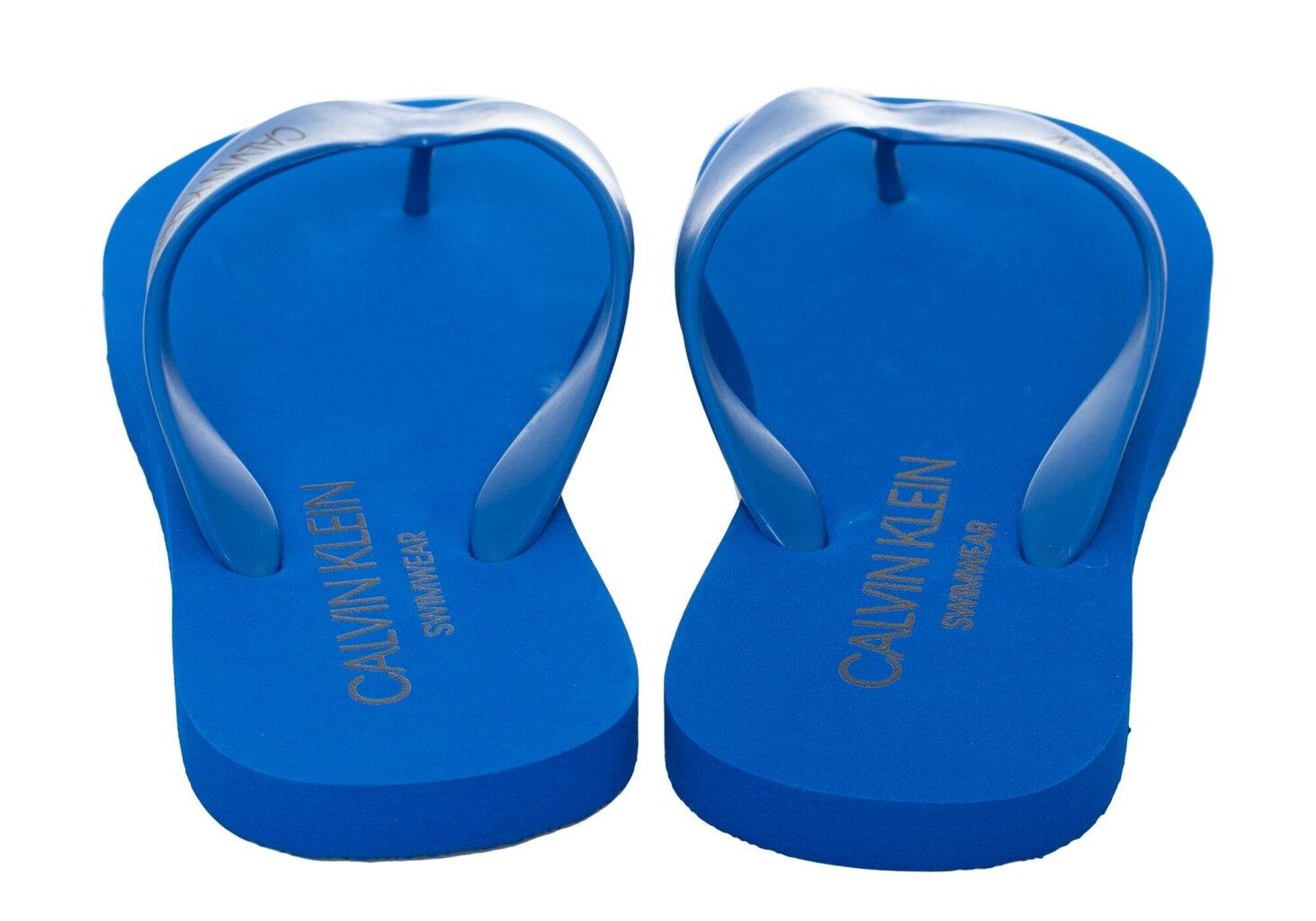 CALVIN KLEIN FF MEESTE FLIP-FLOPS SANDAALID ÜLE VARBA, SININE KM0KM00497 CJR 15374 hind ja info | Meeste plätud, sussid | kaup24.ee