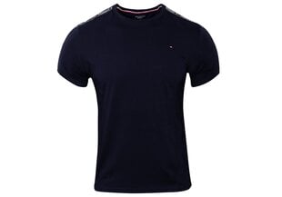Мужская футболка Tommy Hilfiger TEE SS, темно-синяя, UM0UM00562 416 15565 цена и информация | Мужские футболки | kaup24.ee