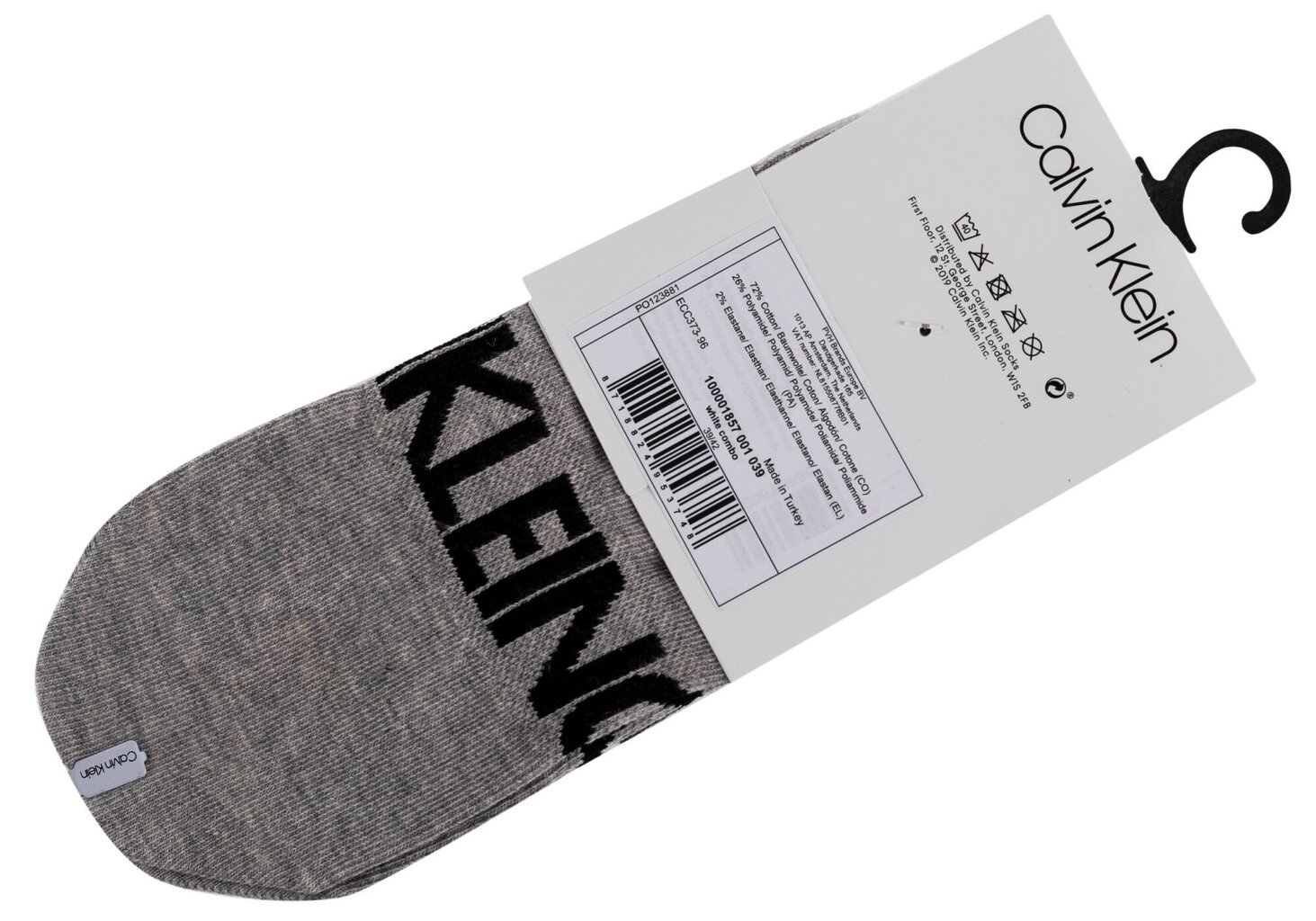 Sokid Calvin Klein, 2 paari 100001857 001 17238 hind ja info | Meeste sokid | kaup24.ee