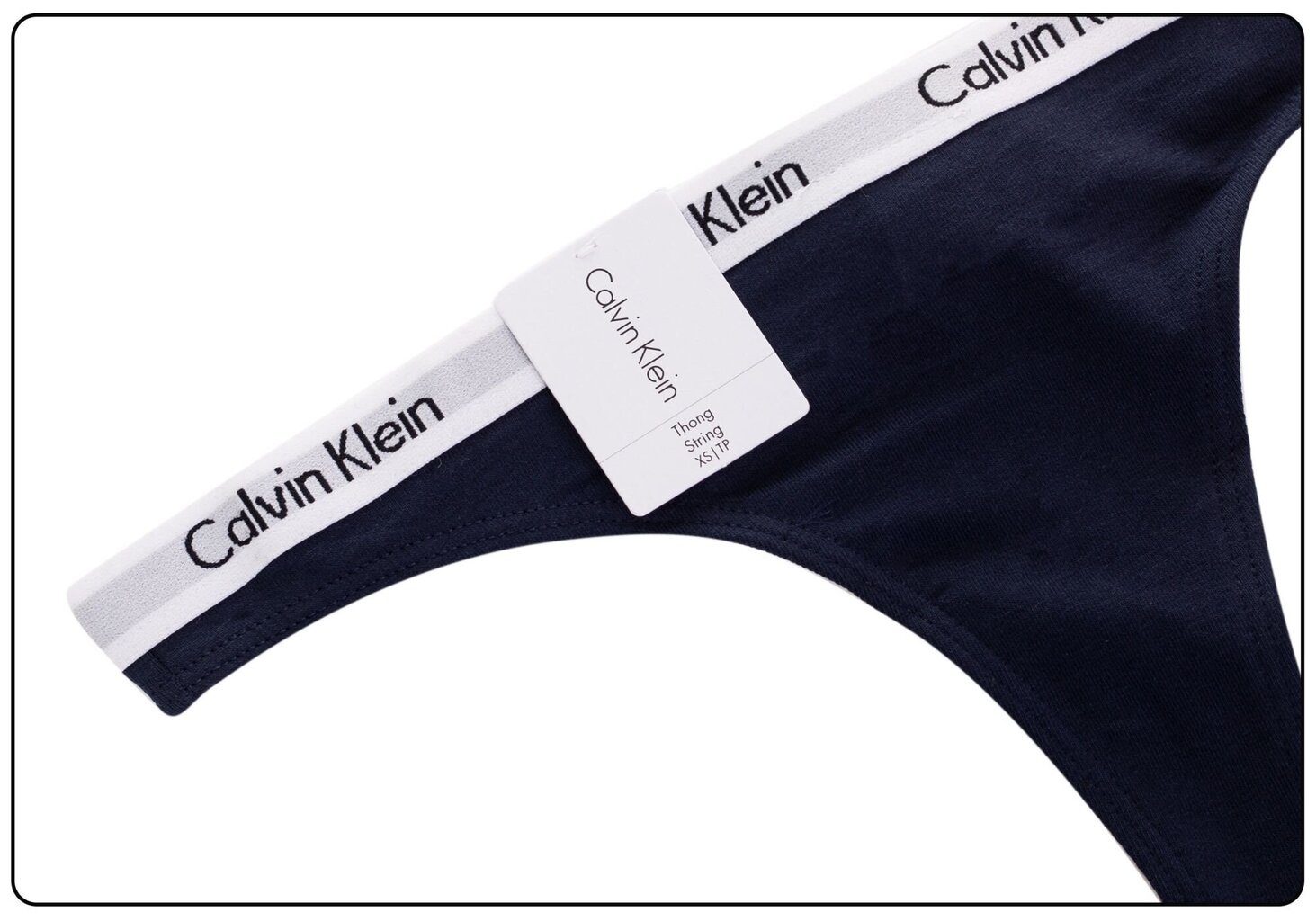 Calvin Klein naiste stringid THONG NAVY D1617A 0PP 19977 hind ja info | Naiste aluspüksid | kaup24.ee