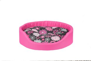 Amiplay кроватка Oval Fun, S, розовый цена и информация | Лежаки, домики | kaup24.ee
