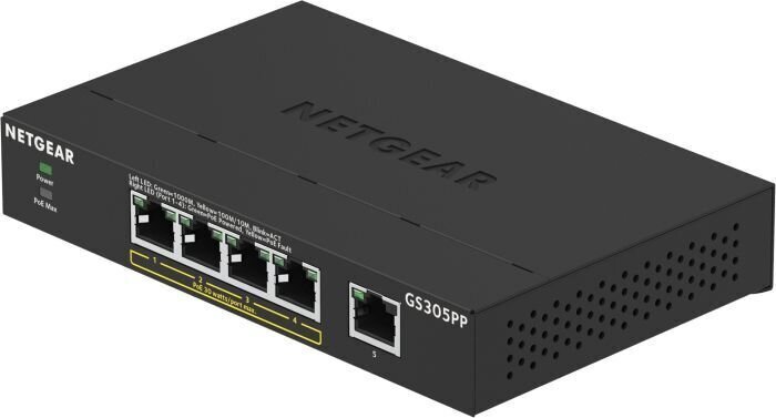 Netgear GS305PP-100PES цена и информация | Lülitid (Switch) | kaup24.ee