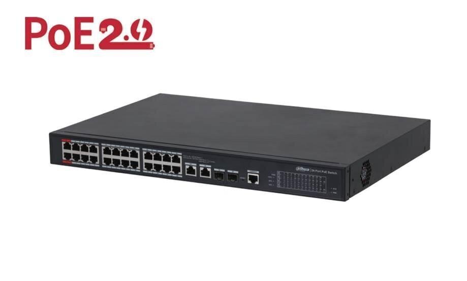 Switch|DAHUA|PFS4226-24ET-360-V3|Desktop/pedestal|DH-PFS4226-24ET-360-V3 hind ja info | Lülitid (Switch) | kaup24.ee