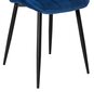Velby Velvet tool, sinine цена и информация | Söögitoolid, baaritoolid | kaup24.ee
