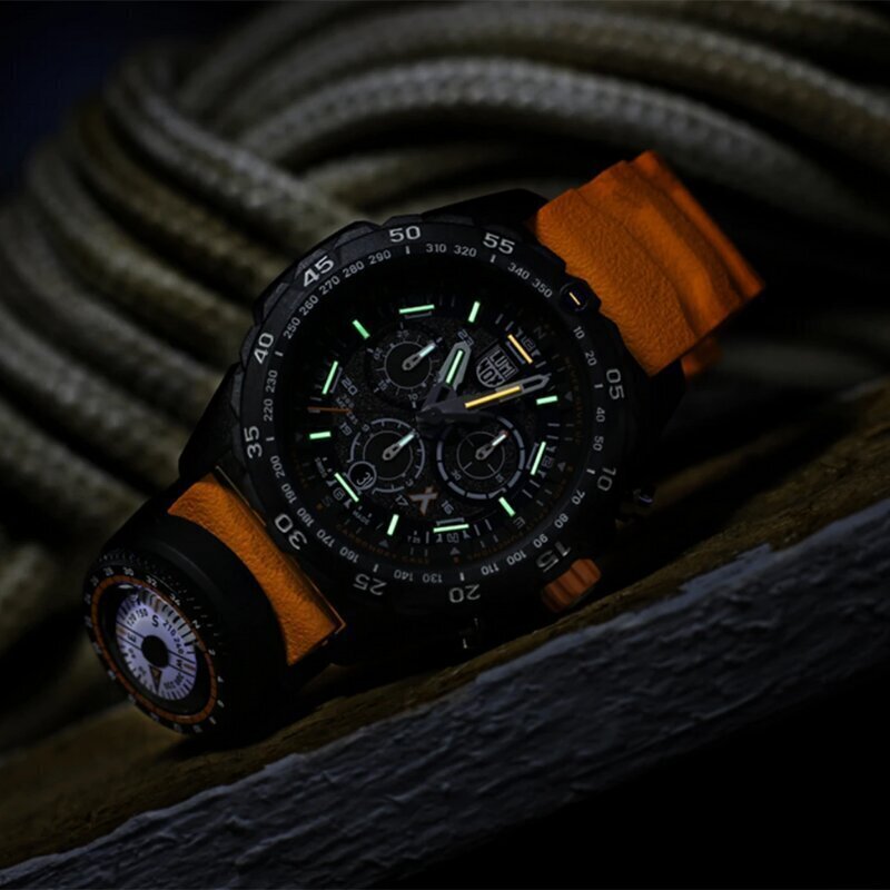 Meeste käekell Luminox Bear Grylls Survival Chronograph MASTER Series Compass XB.3749 hind ja info | Meeste käekellad | kaup24.ee