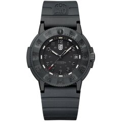 Meeste käekell Luminox Original Navy SEAL Evo Blackout Military Dive XS.3001.EVO.BO цена и информация | Мужские часы | kaup24.ee