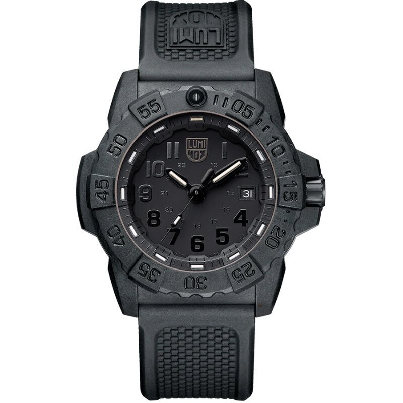 Meeste käekell Luminox Navy SEAL Blackout Dive XS.3501.BO.F hind ja info | Meeste käekellad | kaup24.ee