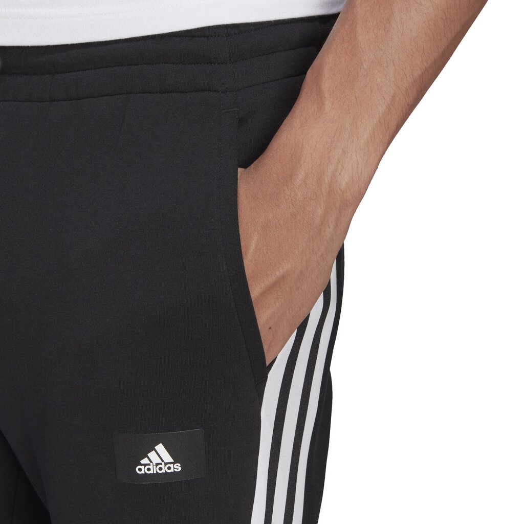 Adidas Püksid M Fi 3s Pant Black H46533 H46533/L hind ja info | Meeste spordiriided | kaup24.ee