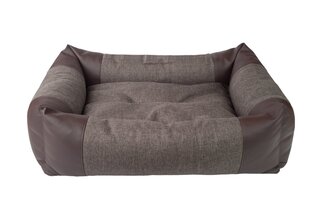 Спальное место для собак Amiplay Sofa ZipClean 2 in 1 Classic, XL, коричневая цена и информация | Лежаки, домики | kaup24.ee