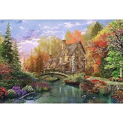 <p>Пазл Puzzle 449 домик у озера, 1500шт</p>
 цена и информация | Пазлы | kaup24.ee