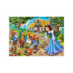 Puzzle 120 Snow White and the Seven Dwarfs 13401 цена и информация | Пазлы | kaup24.ee