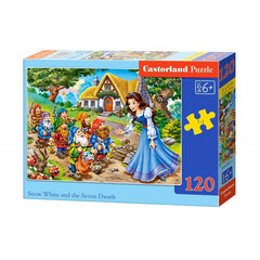 Puzzle 120 Snow White and the Seven Dwarfs 13401 цена и информация | Пазлы | kaup24.ee