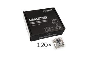 Glorious PC Gaming Race Kailh Speed Silver Linear & Silent 120 vnt hind ja info | Klaviatuurid | kaup24.ee