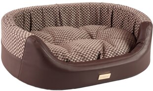 Amiplay кроватка Ellipse 2 в 1 Morgan, S, коричневый​ цена и информация | Лежаки, домики | kaup24.ee