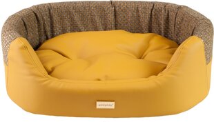 Amiplay кроватка Ellipse 2 в 1 Morgan, S, желтый цена и информация | Лежаки, домики | kaup24.ee