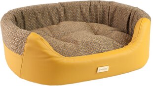 Amiplay кроватка Ellipse 2 в 1 Morgan, L, желтый цена и информация | Лежаки, домики | kaup24.ee