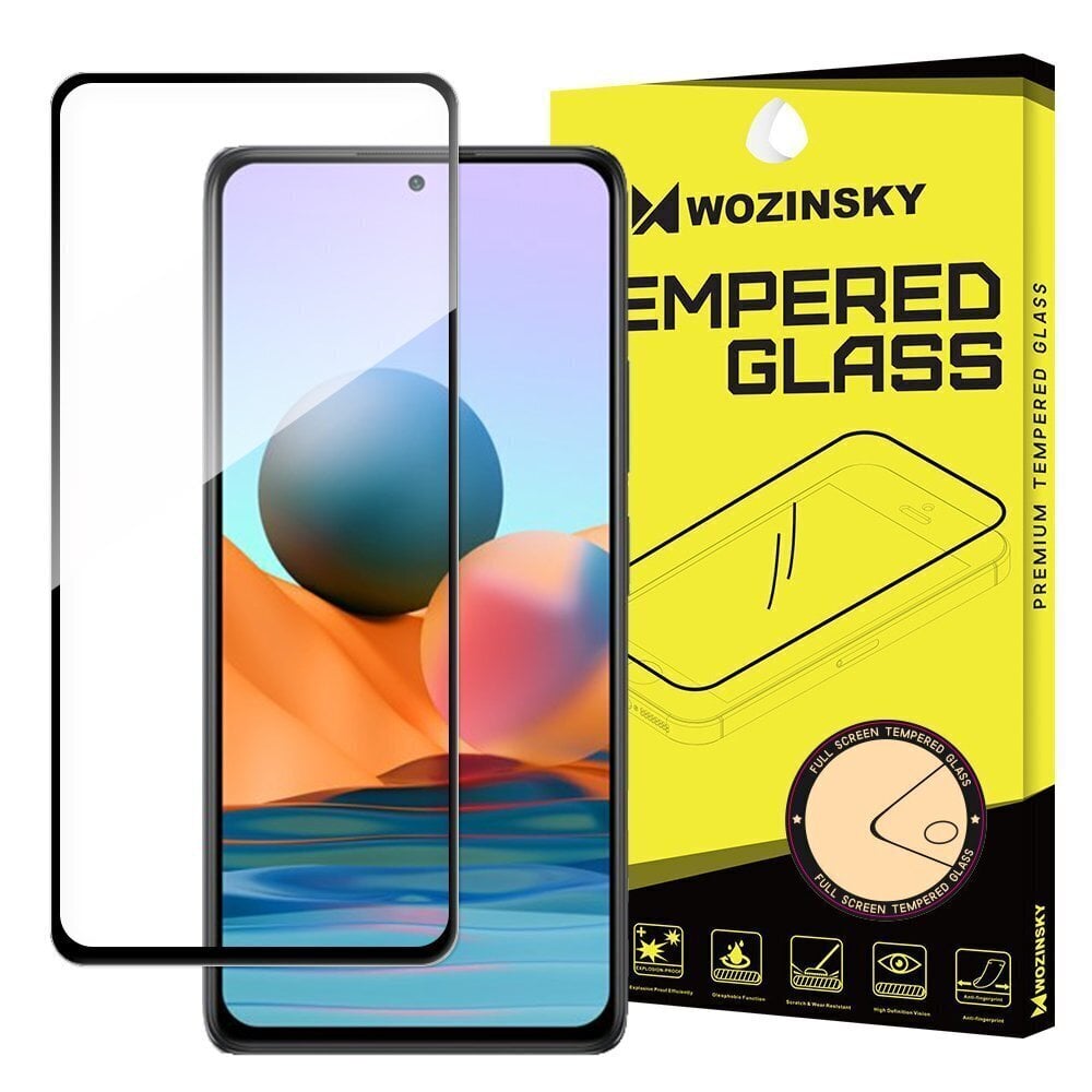 Защитное стекло дисплея Wozinsky 5D адаптирован к чехлу Xiaomi Redmi Note  12 Pro+ / Note 12 Pro / Note 12 5G / Note 12 / Xiaomi Redmi Note 10 Pro /  Xiaomi