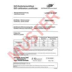 Temperatuuri ja niiskuse andmesalvestaja LOG110-EXF 31.1045 hind ja info | Ilmajaamad, termomeetrid | kaup24.ee