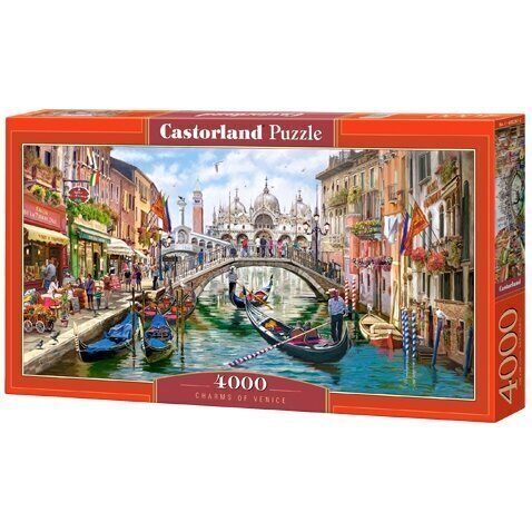 Puzzle 4000 CHARMS OF VENICE 400287 цена и информация | Pusled | kaup24.ee