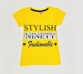 T-särk tüdrukule, roosa цена и информация | Рубашки для девочек | kaup24.ee