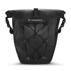 Wozinsky waterproof bicycle bag trunk pannier 25l 2in1 black (WBB24BK) цена и информация | Сумки, держатели для телефонов | kaup24.ee