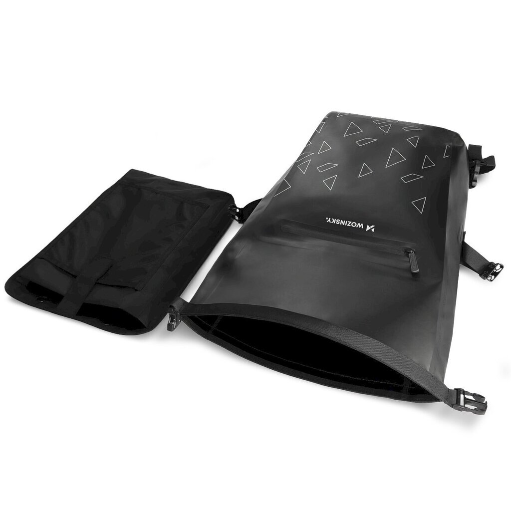 Wozinsky waterproof backpack bike bag 2in1 23l black (WBB31BK) hind ja info | Rattakotid ja telefonikotid | kaup24.ee