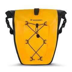 Wozinsky waterproof bicycle bag trunk pannier 25l yellow (WBB24YE) цена и информация | Сумки, держатели для телефонов | kaup24.ee