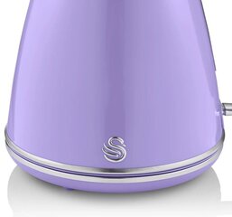 Электрический чайник Swan SK19020PURN, 1.5 л, 3000 Вт, фиолетовый цена и информация | Электрочайники | kaup24.ee