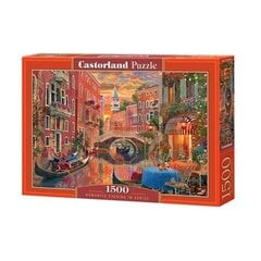 Puzzle 1500 elements Romantic Evening in Venice hind ja info | Pusled | kaup24.ee