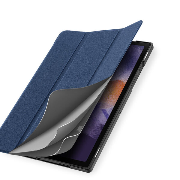 DUX DUCIS Domo kokkupandav tahvelarvuti kate Smart Sleep funktsiooni alusega Samsung Galaxy Tab A8 10.5 "2021, sinine tagasiside