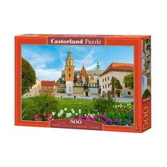 Puzzle 500 pieces Wawel Castle in Krakow, Poland цена и информация | Пазлы | kaup24.ee