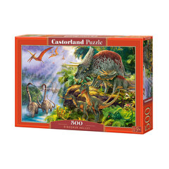 Puzzle 500 pieces Dinosaurs of the valley цена и информация | Пазлы | kaup24.ee