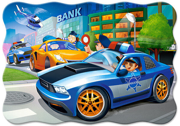 Puzzle 30 POLICE CHASE 03785 hind ja info | Pusled | kaup24.ee