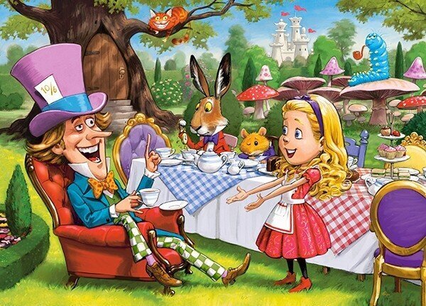 Puzzle 120 Alice in Wonderland 13456 цена и информация | Pusled | kaup24.ee