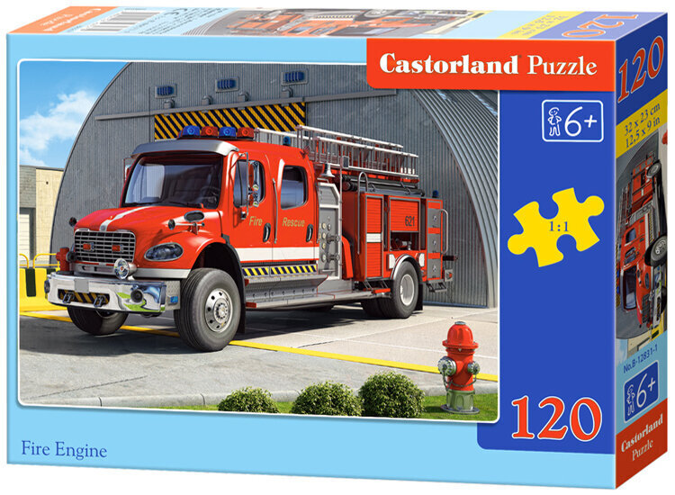 Pusle 120 Tuletõrjeauto hind ja info | Pusled | kaup24.ee