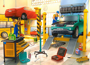 Puzzle 120 CAR WORKSHOP 13531 hind ja info | Pusled | kaup24.ee