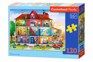 Puzzle 120 HOUSE LIFE 13548 цена и информация | Пазлы | kaup24.ee