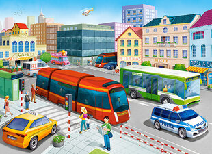 Puzzle 100 CITY SQUARE 111183 hind ja info | Pusled | kaup24.ee
