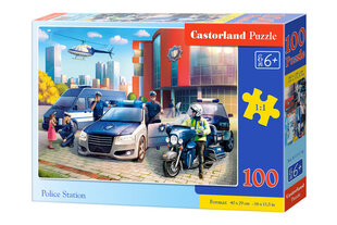 Puzzle 100 POLICE STATION 111176 hind ja info | Pusled | kaup24.ee