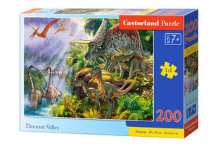 Puzzle 200 DINOSAUR VALLEY 222223 цена и информация | Пазлы | kaup24.ee